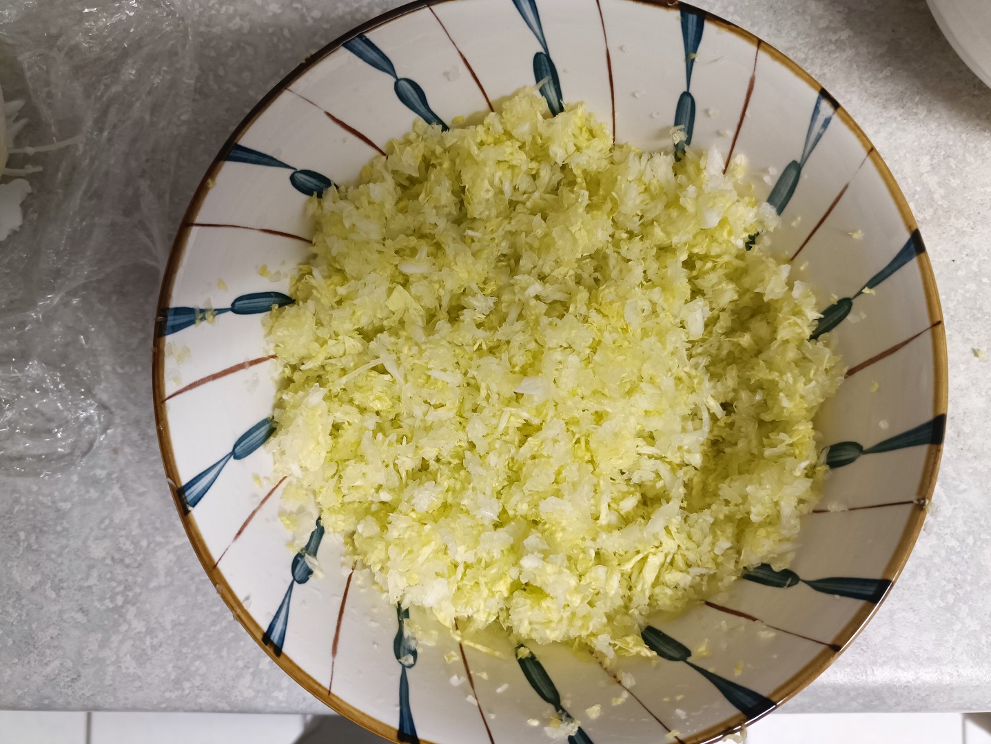 Minced Chinese cabbage